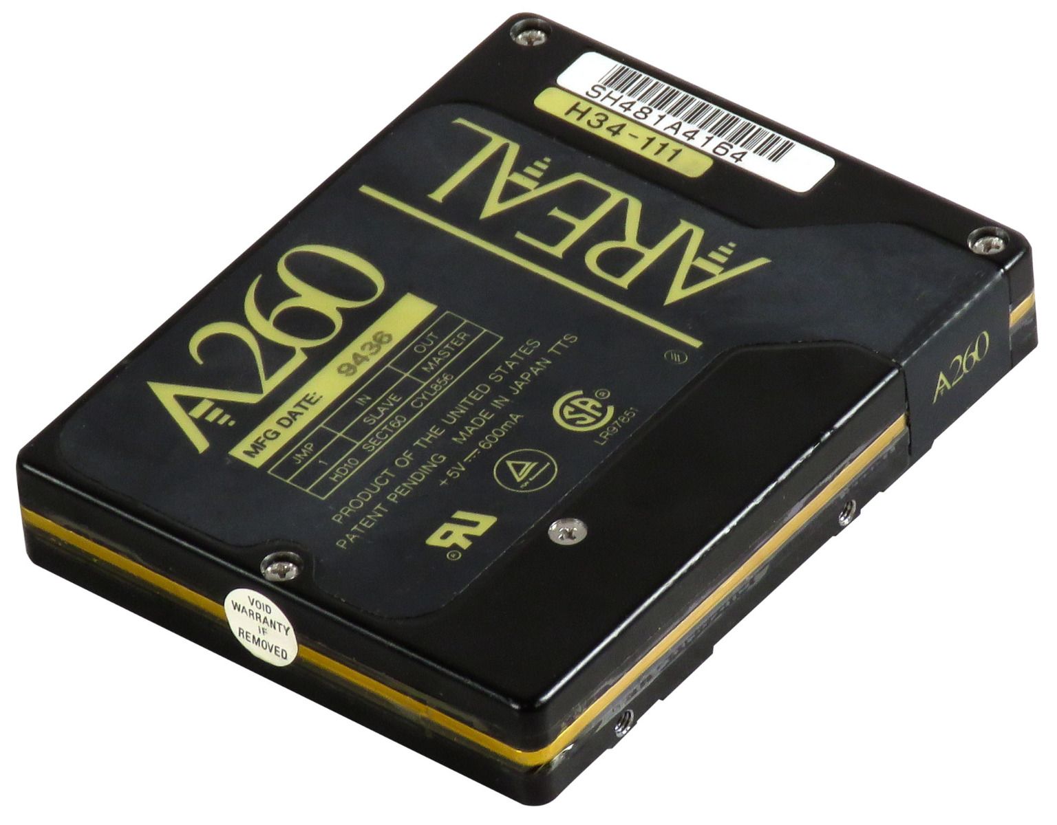 AREAL A260 260MB ATA 2.5'' H34-111