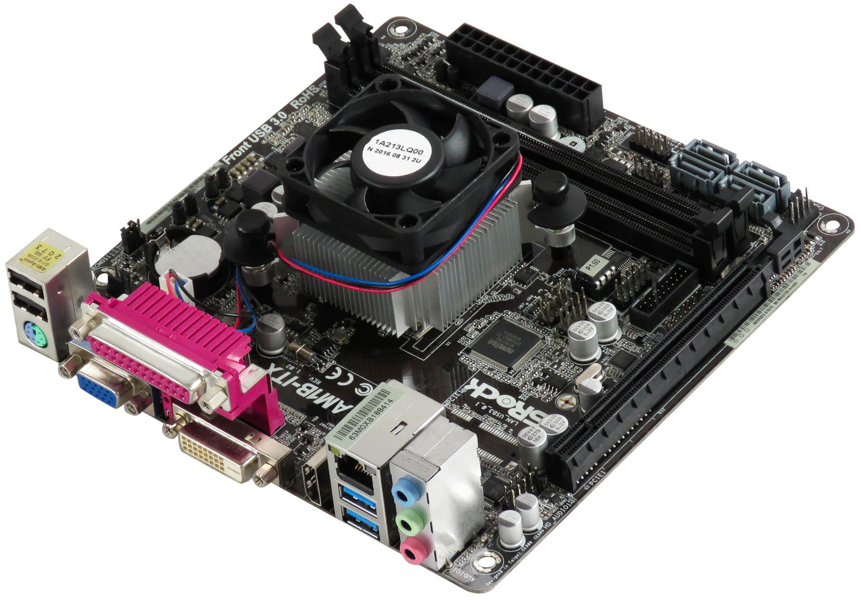 ASRock AM1B-ITX s.AM1 DDR3 mini ITX + ATHLON 2.2GHz