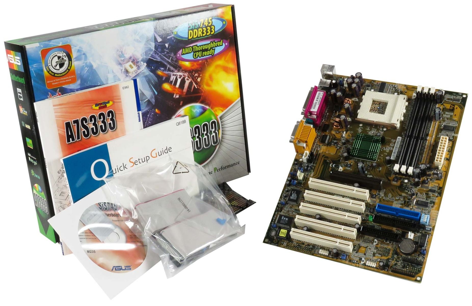 ASUS A7S333 s. 462 DDR ATX BOX