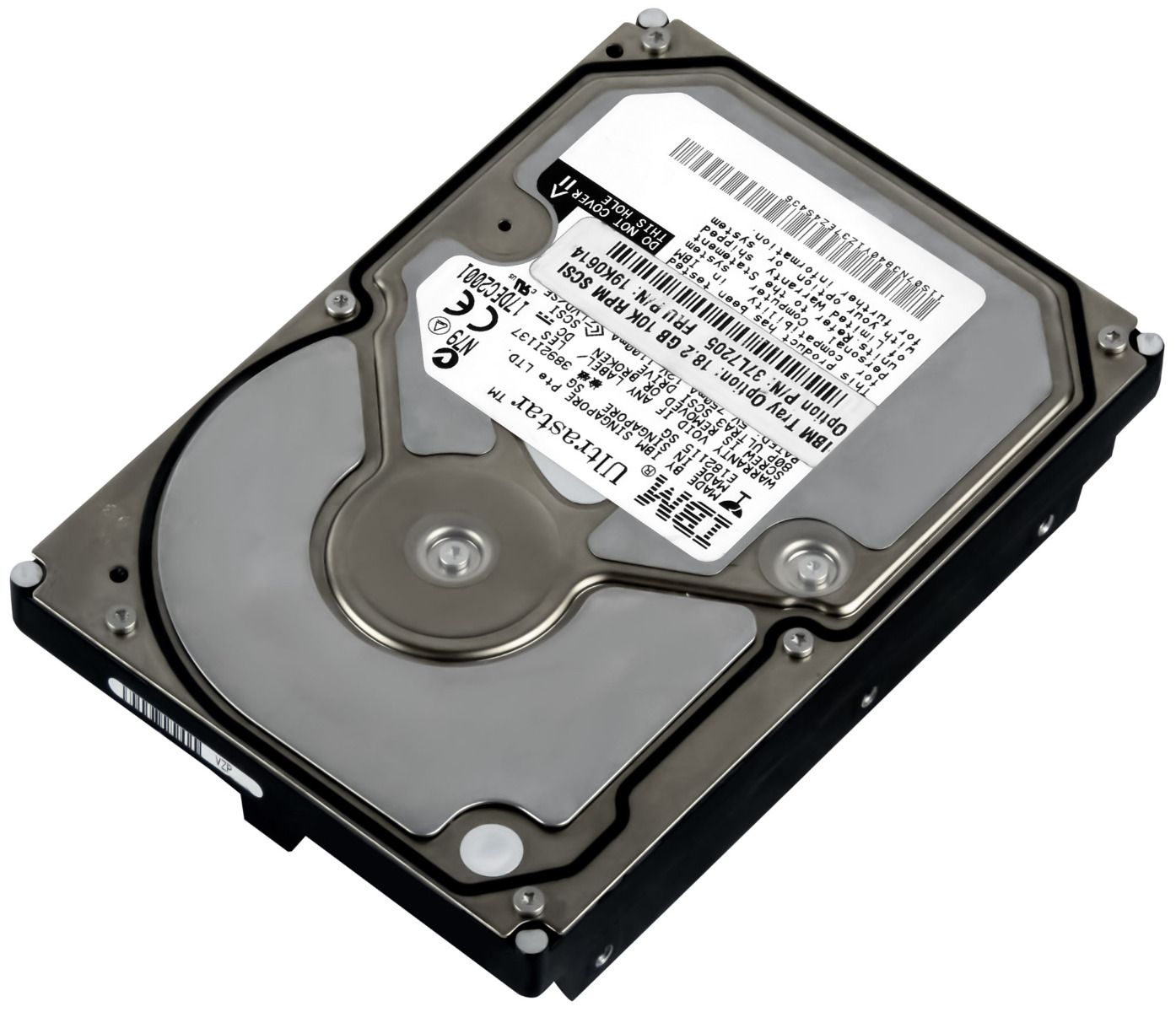 IBM 19K0614 37L7205 18.2GB 10K 8MB SCSI U160 3.5''