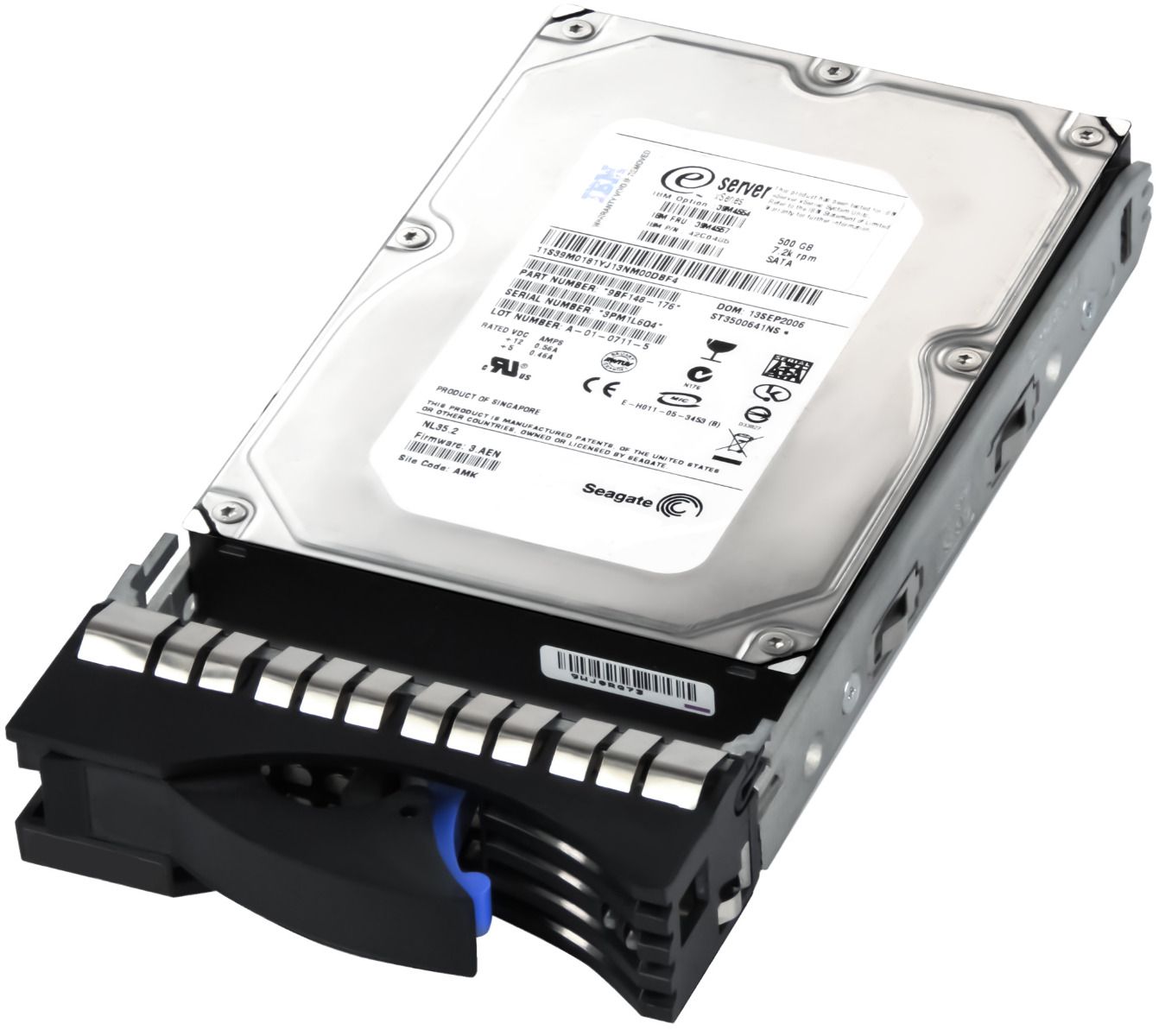 IBM 39M4557 42C0485 500GB 7.2K 8MB SATA II 3.5'' ST3500641NS