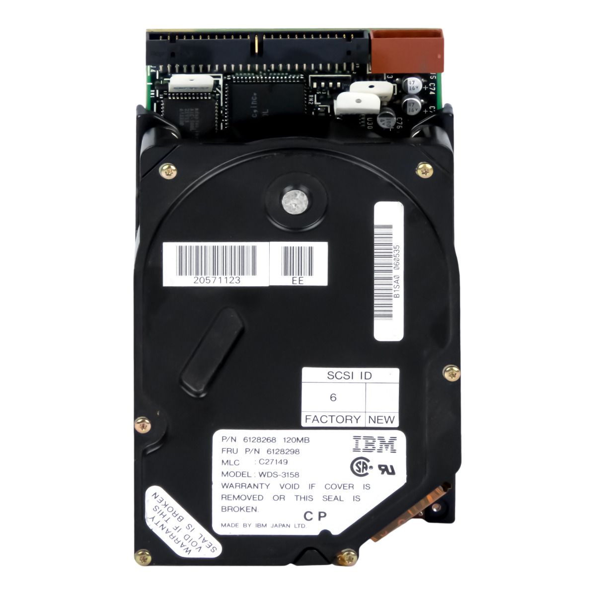 IBM 6128298 120 MB SCSI 50 PIN 3,5'' WDS-3158