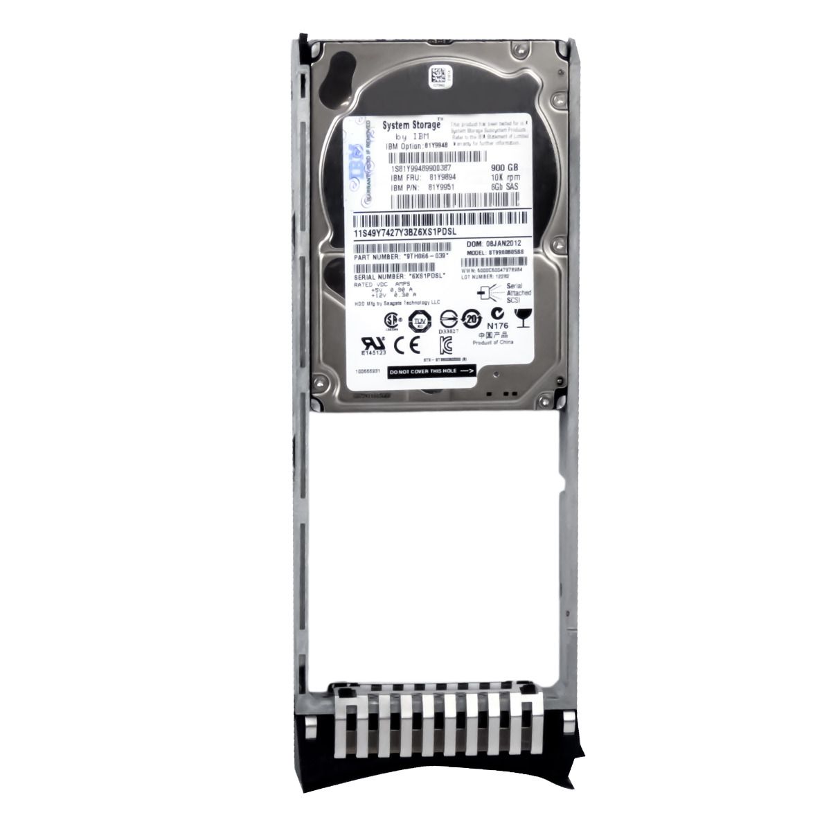 IBM 81Y9894 900GB 10k SAS-2 2.5'' 81Y9951 ST9900805SS