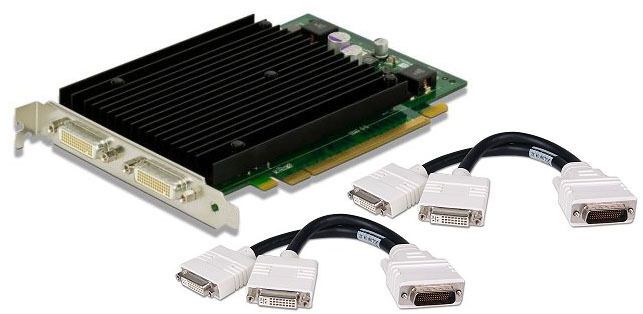 NVIDIA QUADRO NVS 440 256MB PCIe x16 GDDR3 + CABLE