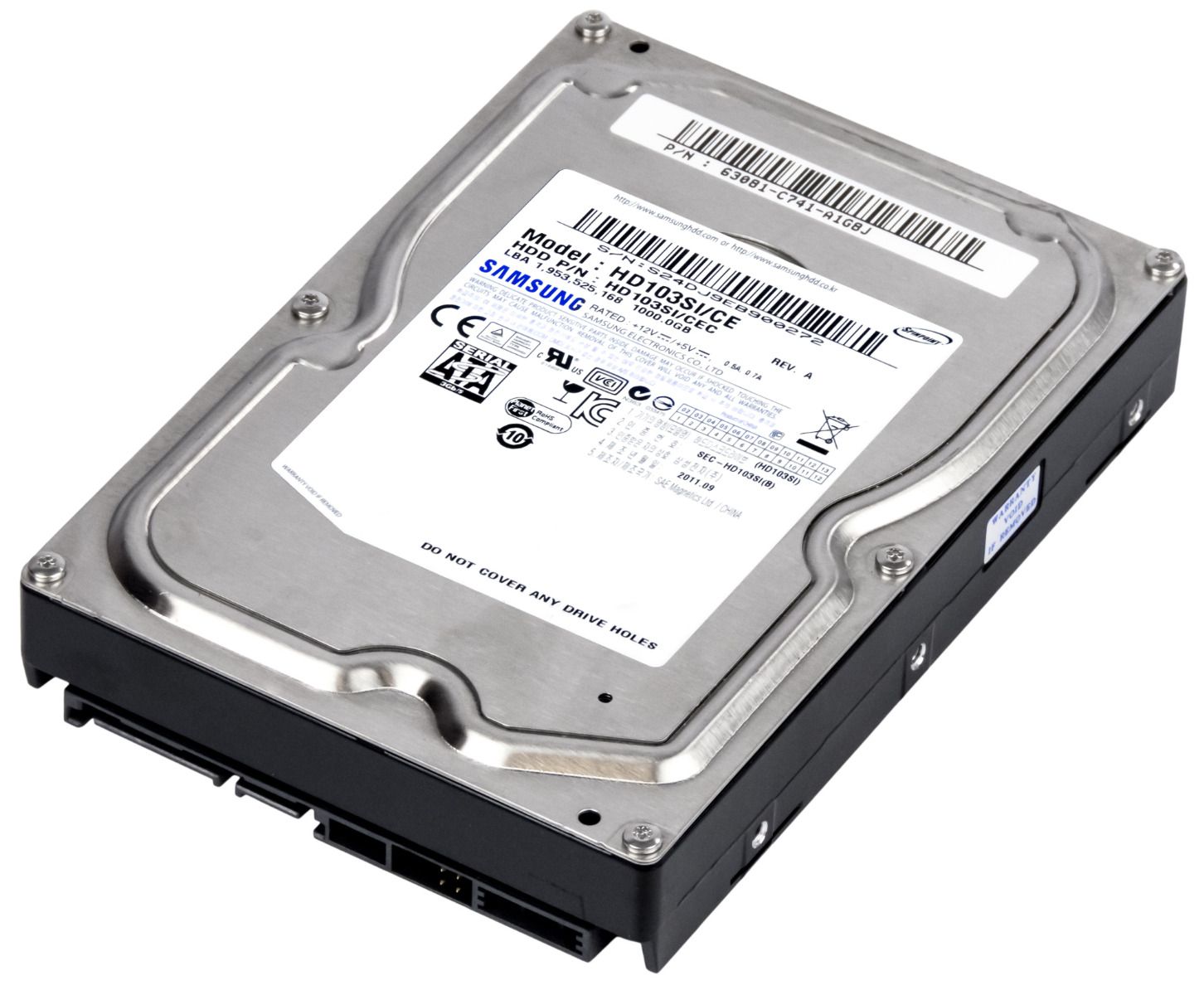 SAMSUNG 1TB 5.4K 32MB SATA II 3.5'' HD103SI/CE