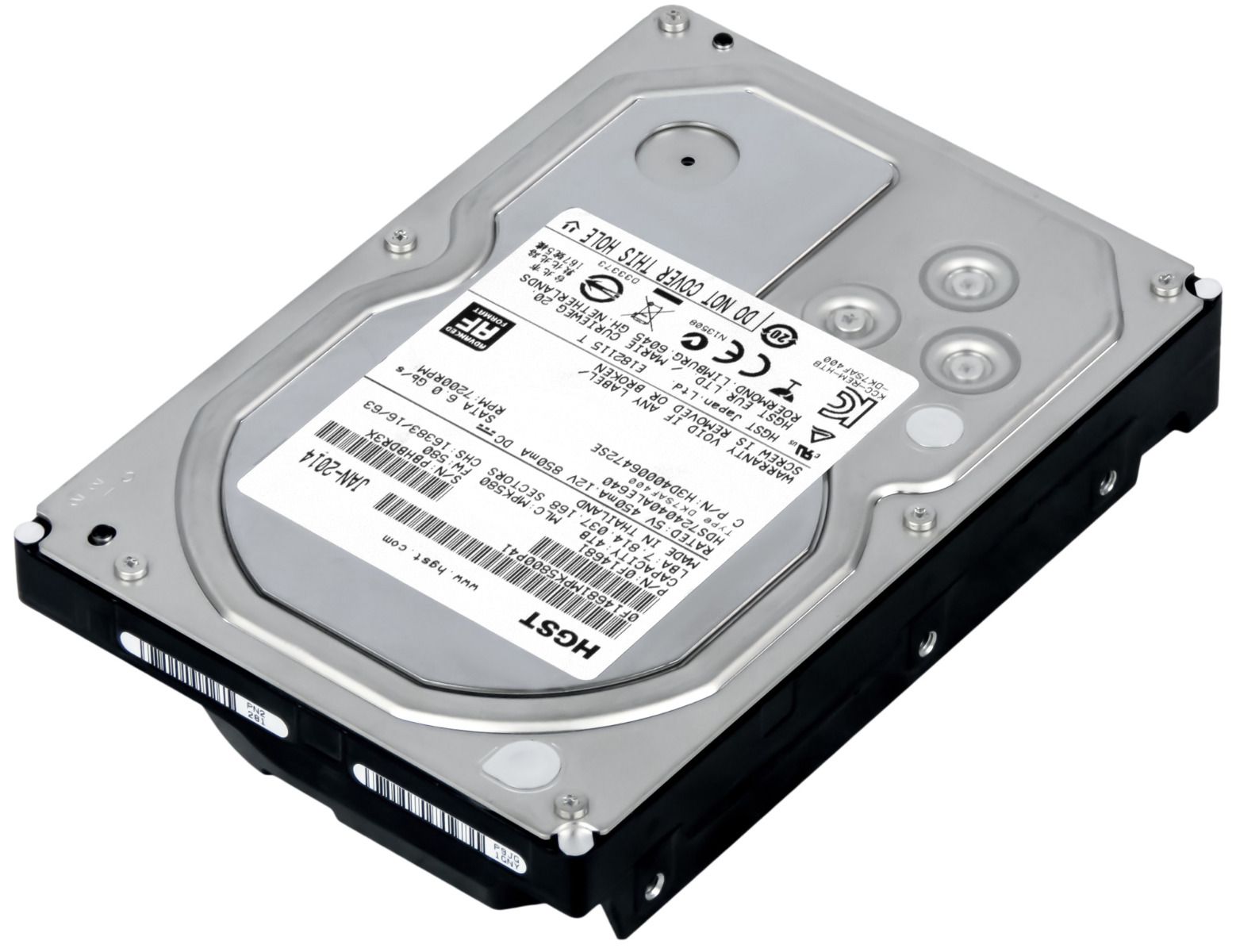 HGST DeskStar 7K4000 4 To 7,2K 64 Mo SATA III 3,5'' HDS724040ALE640