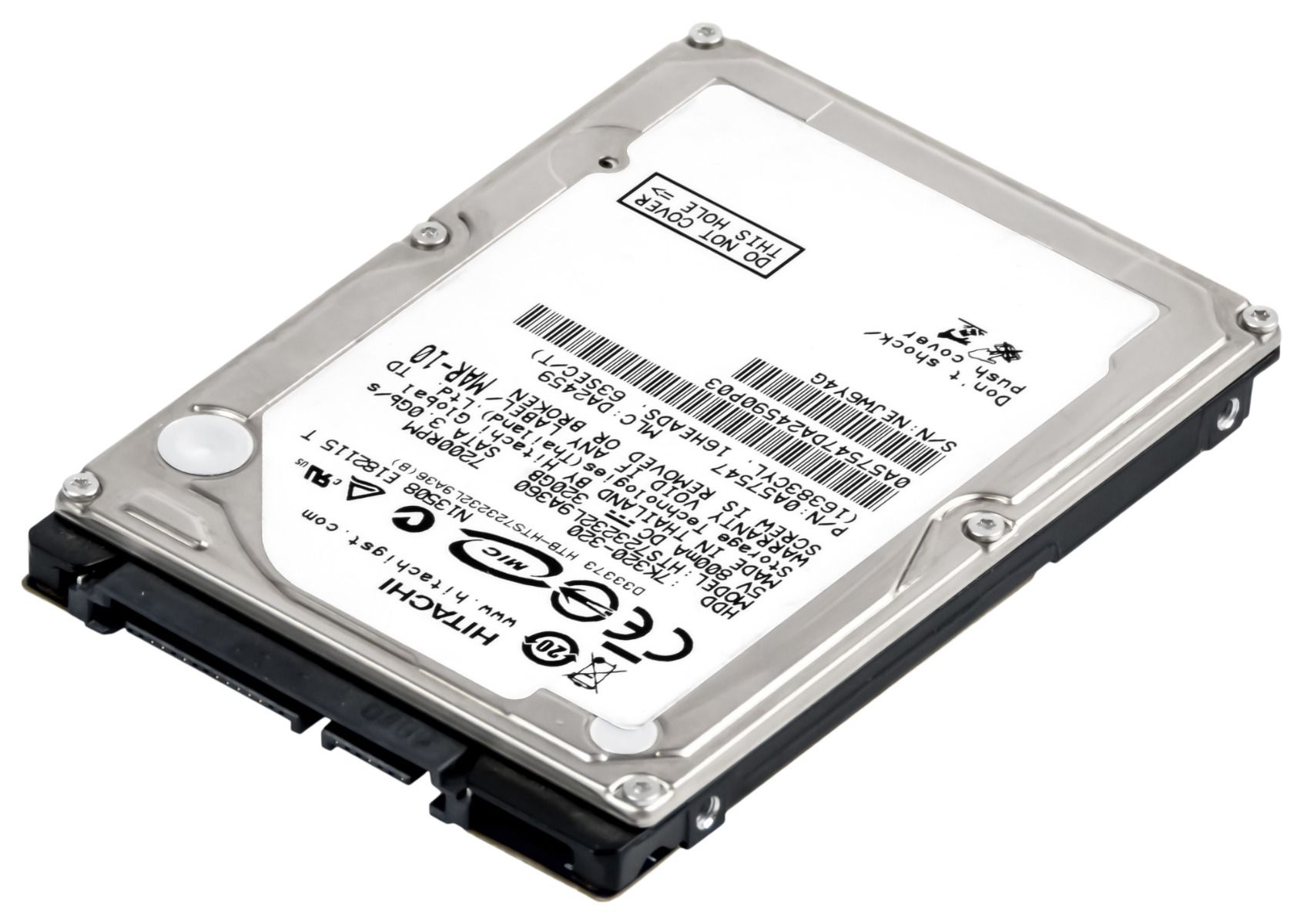 HITACHI TravelStar 7K320 320GB 7.2K 16MB SATA II 2.5'' HTS723232L9A360