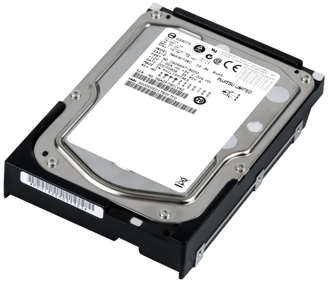 FUJITSU CA06697-B200 73GB 15K 16MB SAS-1 3.5'' MAX3073RC
