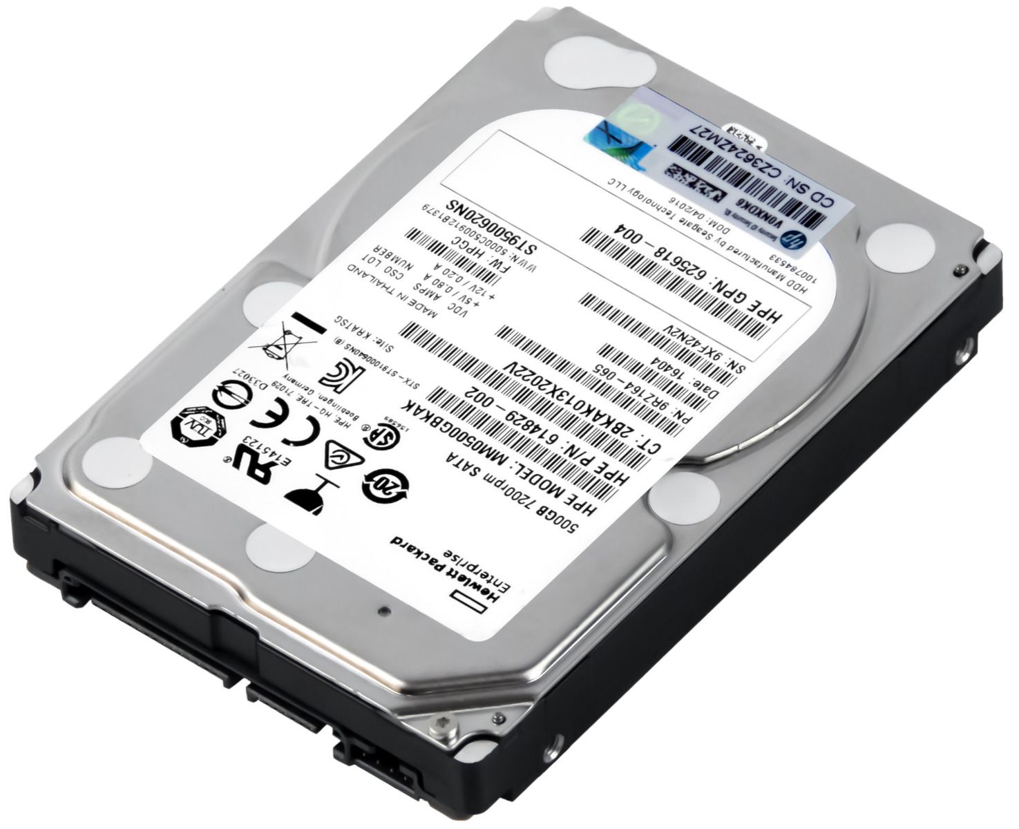 HP 614829-002 500GB 7.2K 64MB SATA III 2.5'' MM0500GBKAK