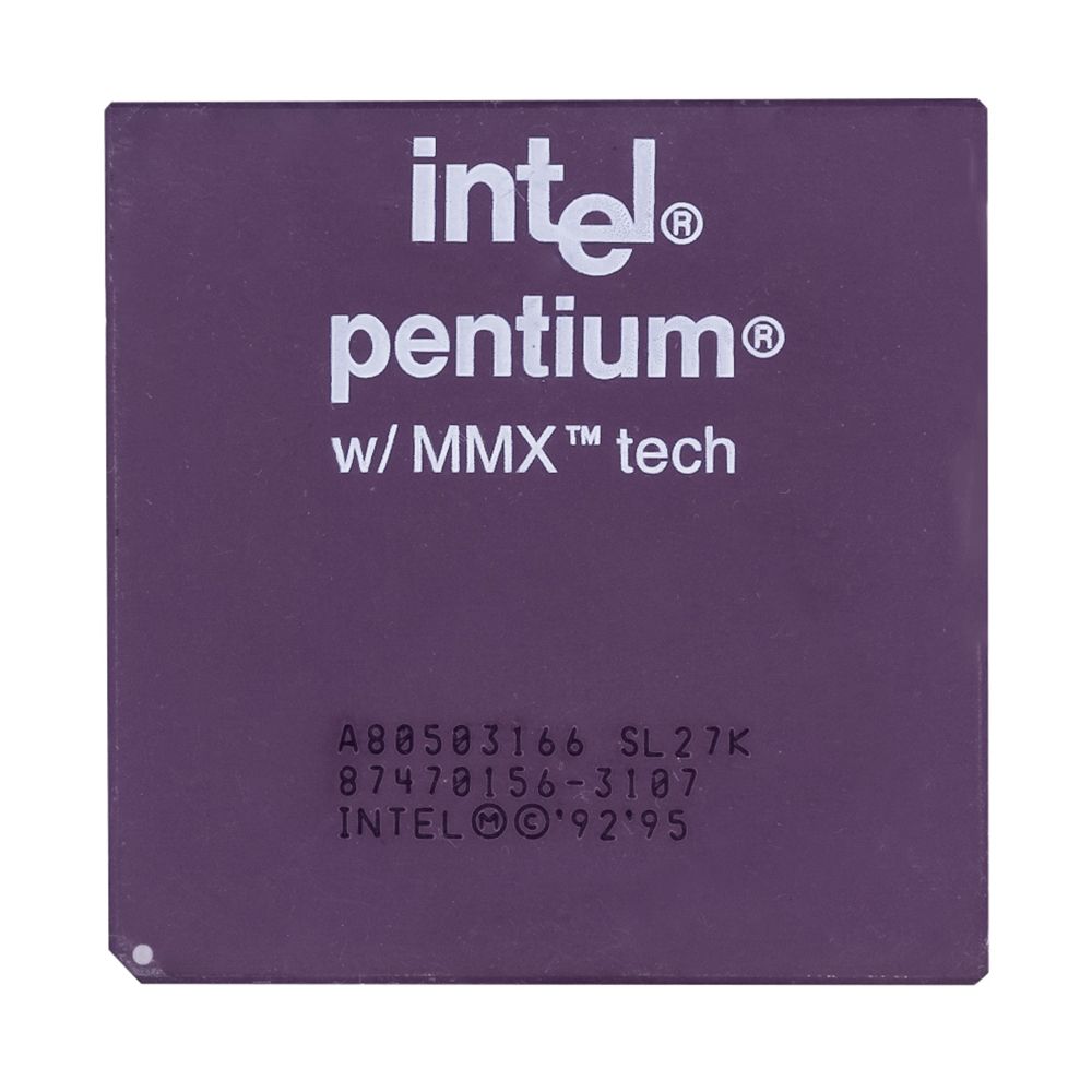 INTEL PENTIUM MMX SL27K SOCKET 7 166MHz