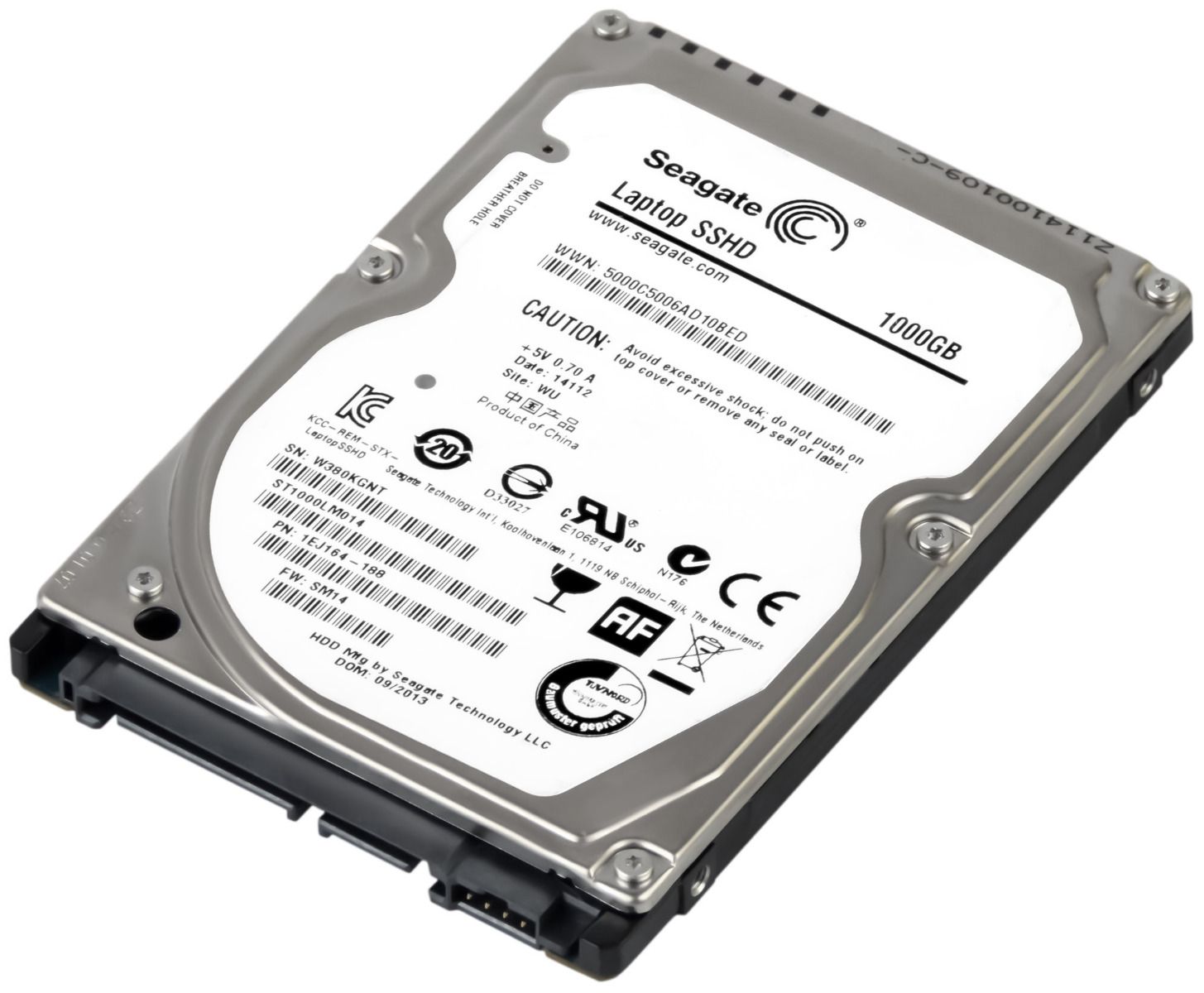 SEAGATE SSHD 1TB 5.4k SATA III 2.5'' ST1000LM014 FW: SM14