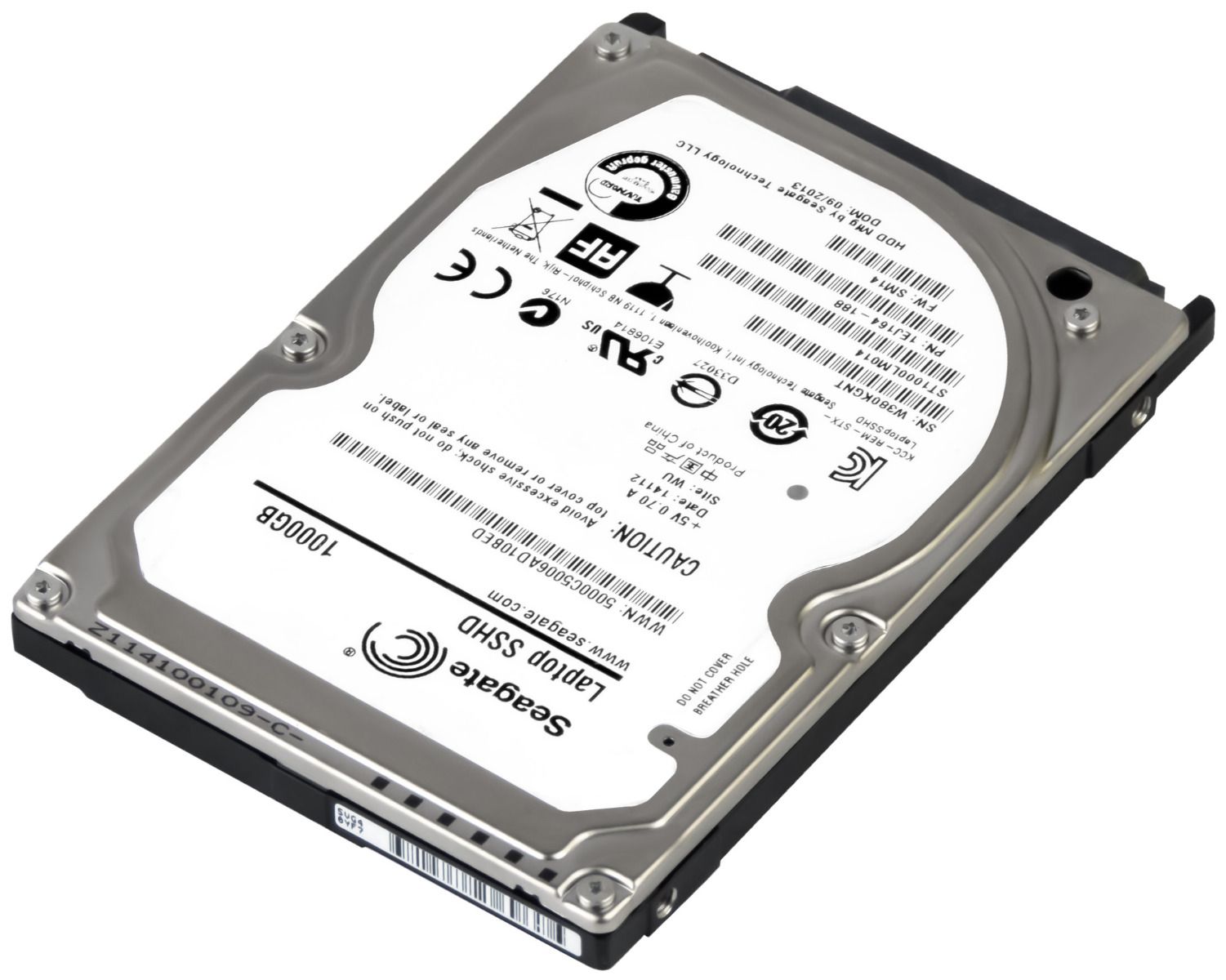 SEAGATE SSHD 1TB 5.4k SATA III 2.5'' ST1000LM014 FW: SM14