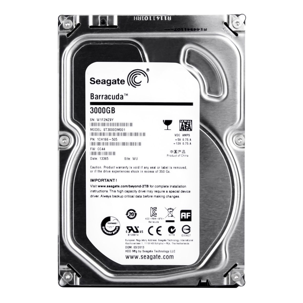 SEAGATE SV35 3TB 7.2K 64MB SATA III 3.5" ST3000VX000