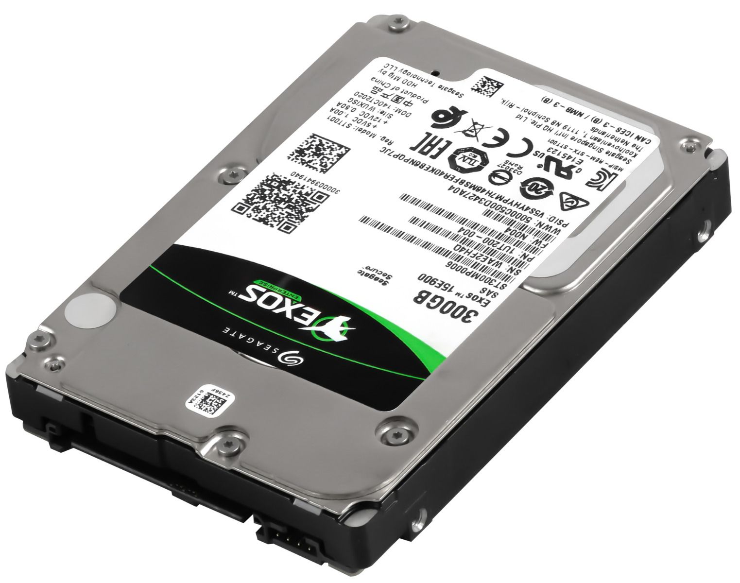 SEAGATE EXOS 15E900 300GB 15K 256MB SAS-3 2,5'' ST300MP0006