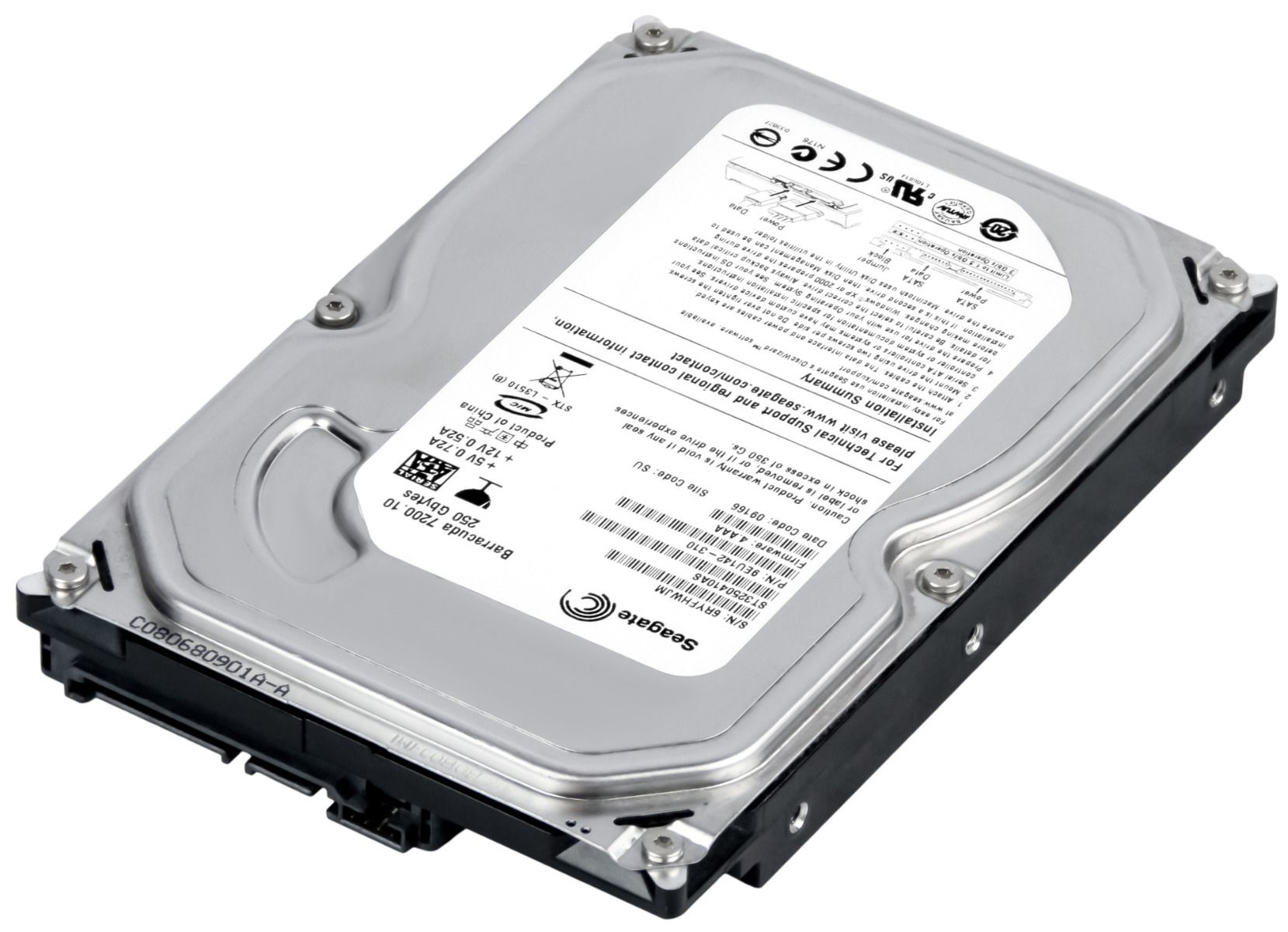 SEAGATE BARRACUDA 250GB 7.2K 16MB SATA II 3.5'' ST3250410AS