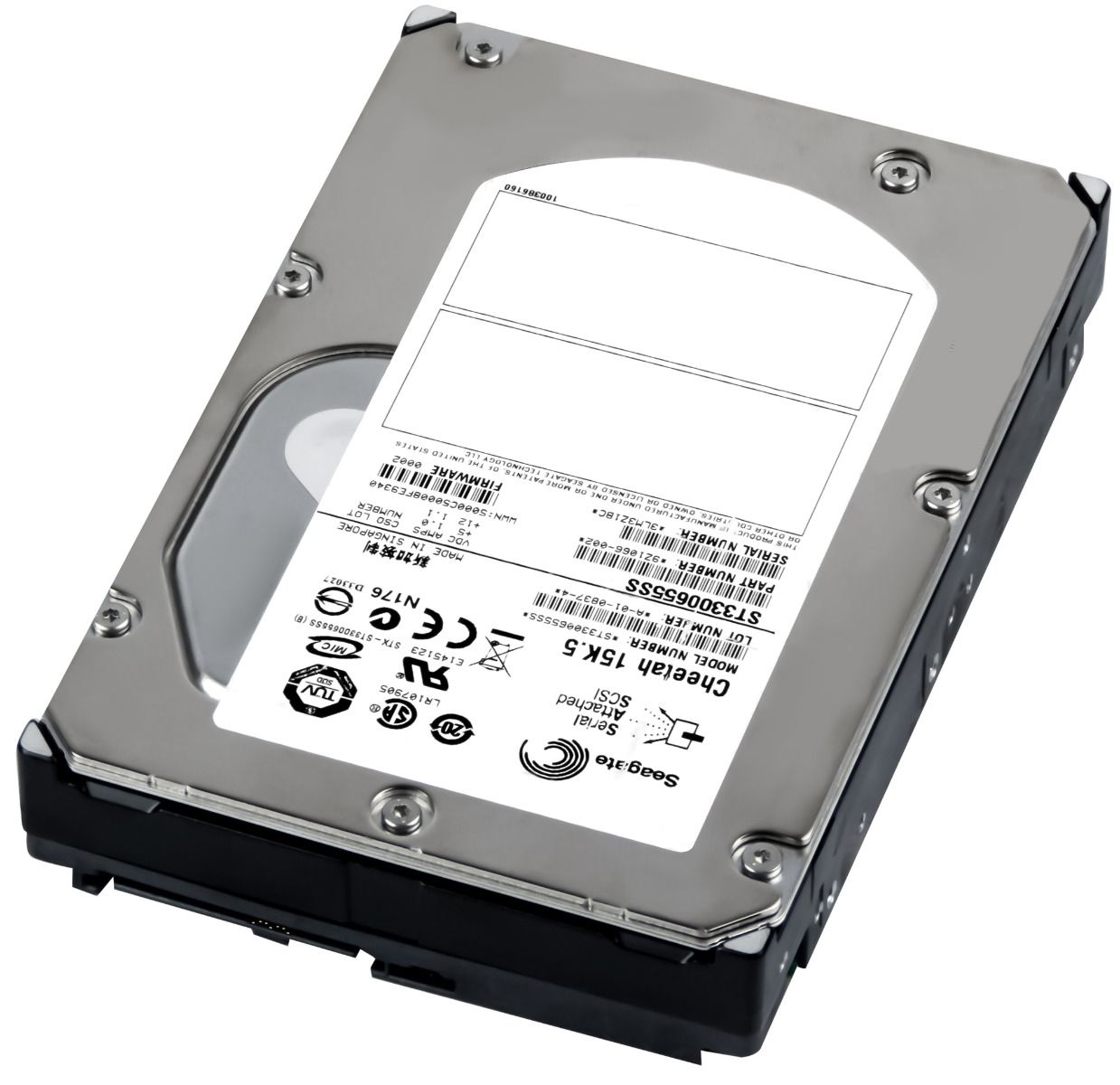 SEAGATE CHEETAH 15K.5 300GB 15K 16MB SAS-1 3.5'' ST3300655SS