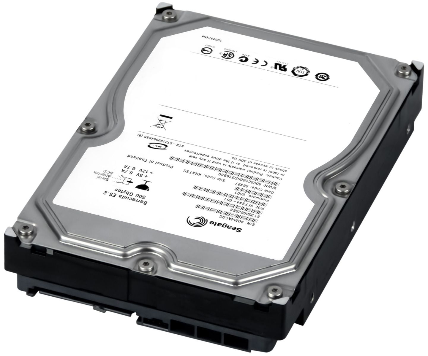 SEAGATE BARRACUDE ES.2 500GB 7.2K 16MB SAS 3.5'' ST3500620SS