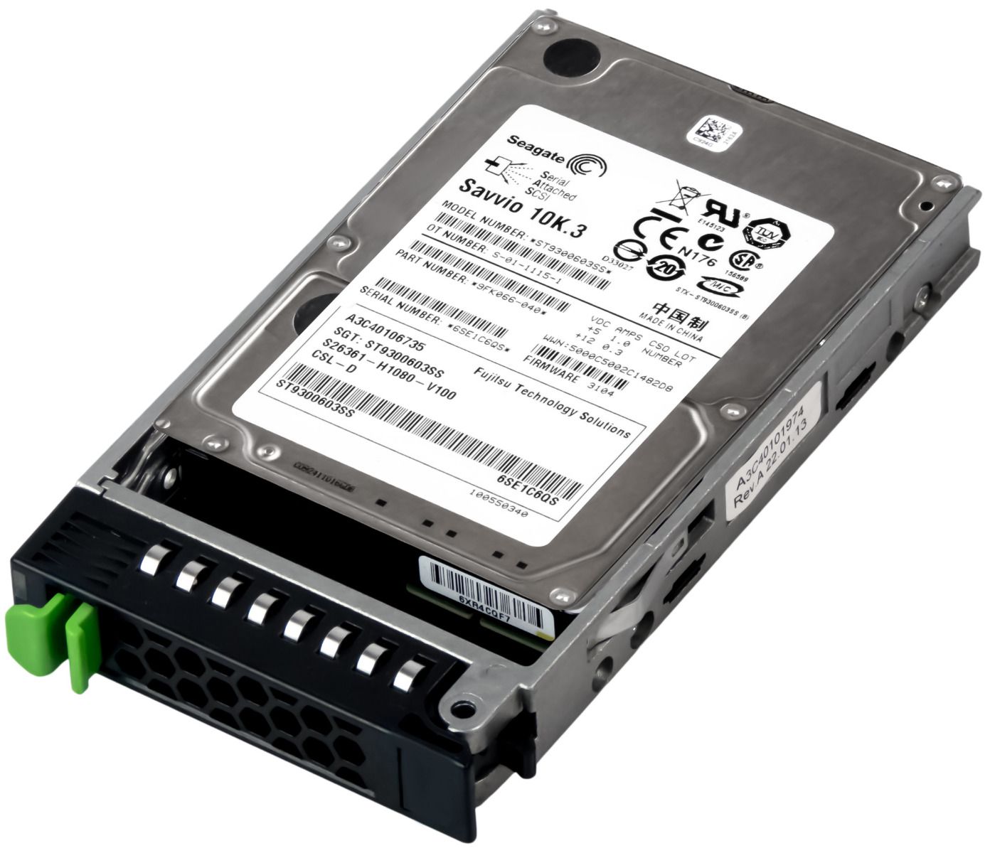 FUJITSU A3C40106735 300GB 10K 16MB SAS-2 2.5'' ST9300603SS
