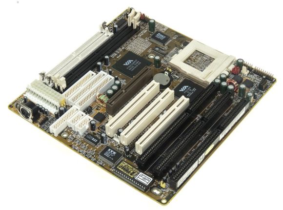 VIA VT82C586B SOCKET 7 ISA PCI SDRAM SIMM
