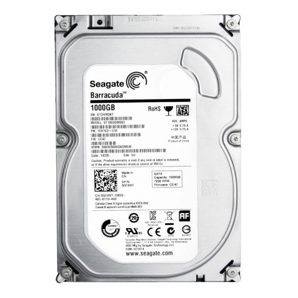 DELL 0G1XNT 1TB 7.2K 64MB SATA III 3.5'' ST1000DM003