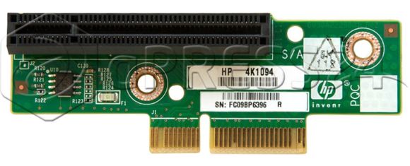 RISER HP 539372-001 PCIe x4 PROLIANT DL160 G6