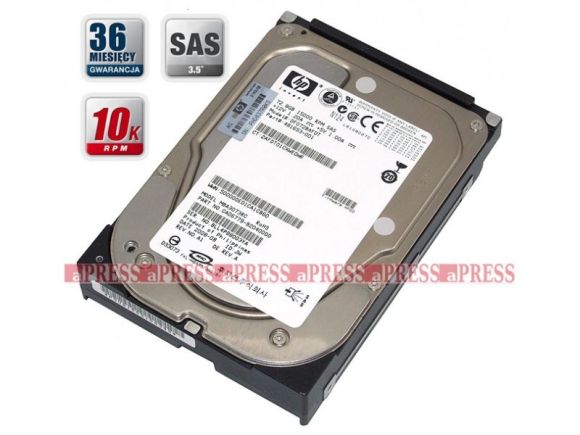 HP DF072BAFDT 72GB 3.5" SAS 15K RPM 481653-001