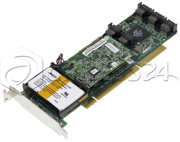 3WARE 9550SX-8LP 8x SATA II RAID PCI-X LOW PROFILE + BBU