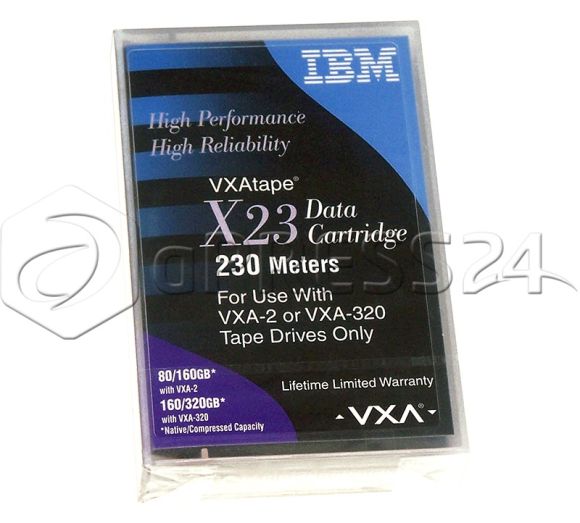IBM 24R2137 VXA X23 VXA-2 80/160 / VXA-320 160/320