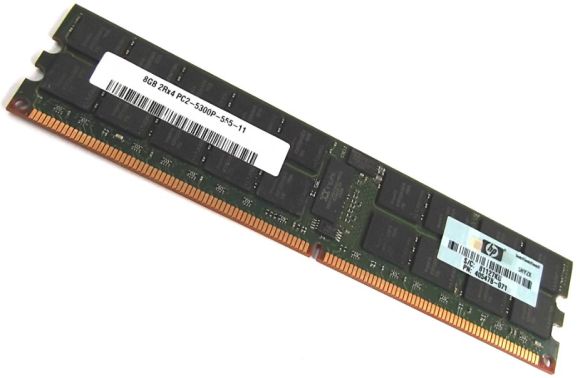 MEMORY HP 405478-071 8GB DDR2 REGISTERED ECC PC-5300