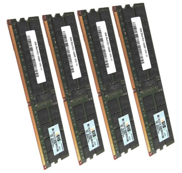 MEMORY HP 405478-071 32GB (4x8GB) DDR2 REGISTERED ECC PC-5300