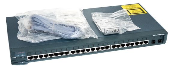 CISCO SWITCH WS-C1924F-A CATALYST 1900 24 ETHERNET PORTS