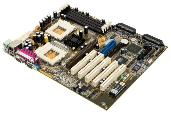 ASUS CUV4X-DLS 2x s.370 SDRAM 2x SCSI IDE AGP PCI