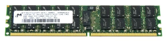 MICRON 4GB 2Rx4 MT36HTF51272PY-667E1 ECC DDR2 667