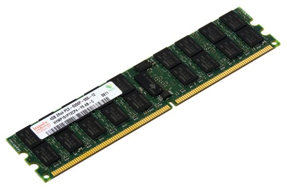 HYNIX 4GB DDR2 2Rx4 PC2-5300P ECC REG HYMP151P72CP4-Y5
