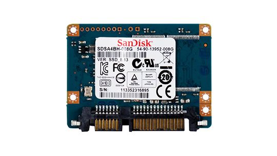 SanDisk SSD P4 8GB MLC SATA II Half-Slim SDSA4BH-008G