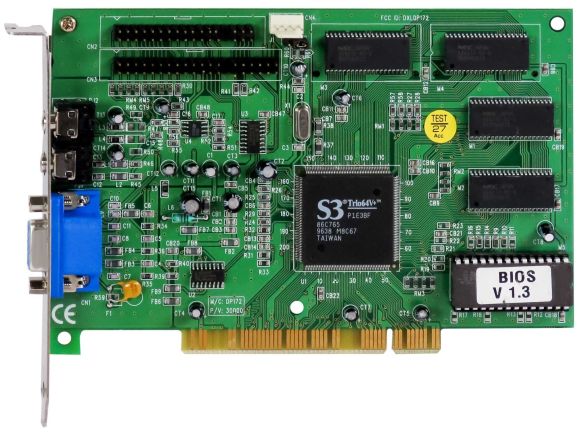 S3 TRIO64V+ 2MB 8L27-1096 PCI