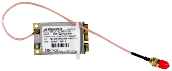 SEOWON INTECH SWF-2200S WIMAX mini PCIe IEEE 802.16e 3.5GHz