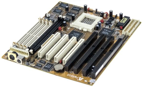AMPTRON PM8600 SOCKET 7 SIMM SDRAM PCI ISA