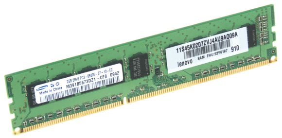 LENOVO 53Y6197 2GB DDR3-1066MHz ECC M391B5673DZ1-CF8