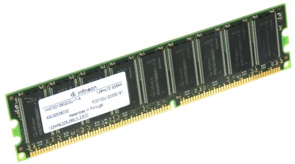 INFINEON HYS72D128020GU-7-A 1GB DDR-266MHz ECC