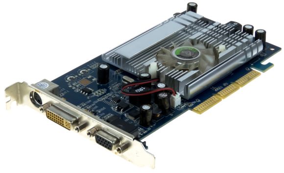 POINT OF VIEW NVIDIA GEFORCE 6200A VGA-6200-S1-256 AGP 256MB DDR2