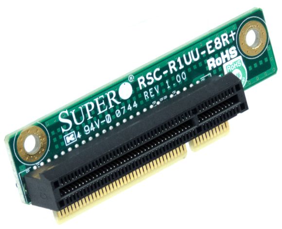 SUPERMICRO RSC-R1UU-E8R+ rev 1 PCIe x8 ER7CS34530