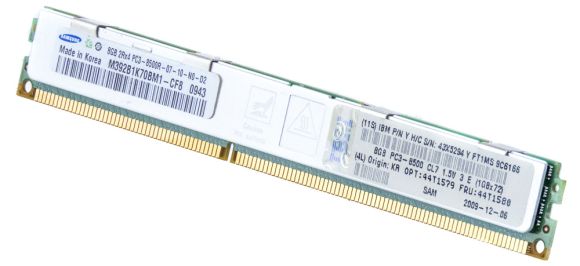 IBM 44T1580 8GB DDR3 1066MHZ PC3-8500 CL7 ECC