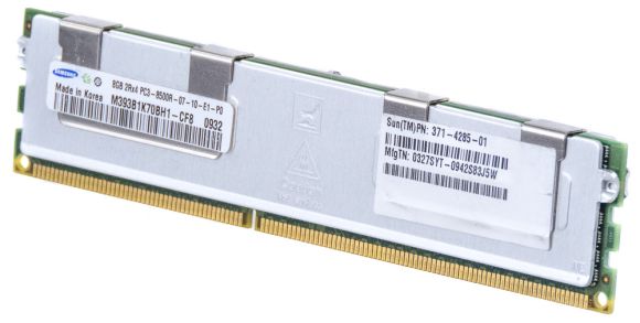 SUN 371-4285-01 8GB DDR3 1066MHZ PC3-8500 CL7 ECC
