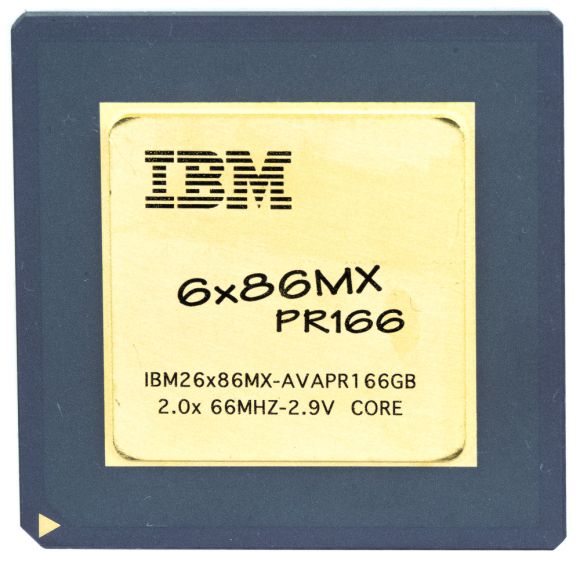 IBM 6x86MX PR166 01L4257 166MHz SOCKET 296