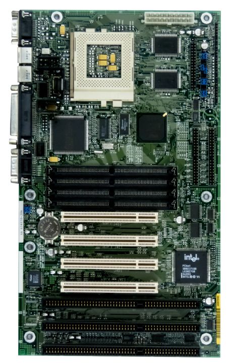 INTEL 654850-206 SOCKET 7 SIMM PCI ISA ATX