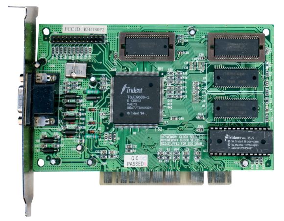 TRIDENT TGUI9680 1MB PCI VGA TGUI 9680