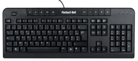 PACKARD BELL FRENCH PS/2 WIRED AZERTY KEYBOARD KB.PS20F.003 6301N