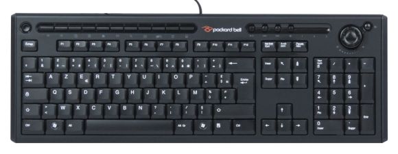 PACKARD BELL FRENCH PS/2 WIRED AZERTY KEYBOARD KB.PS203.269 KB-0420