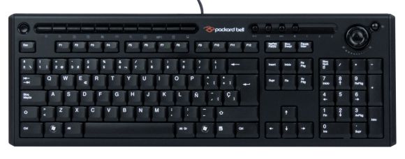 PACKARD BELL SPANISH PS/2 WIRED QWERTY KEYBOARD KB.PS203.248 KB-0420